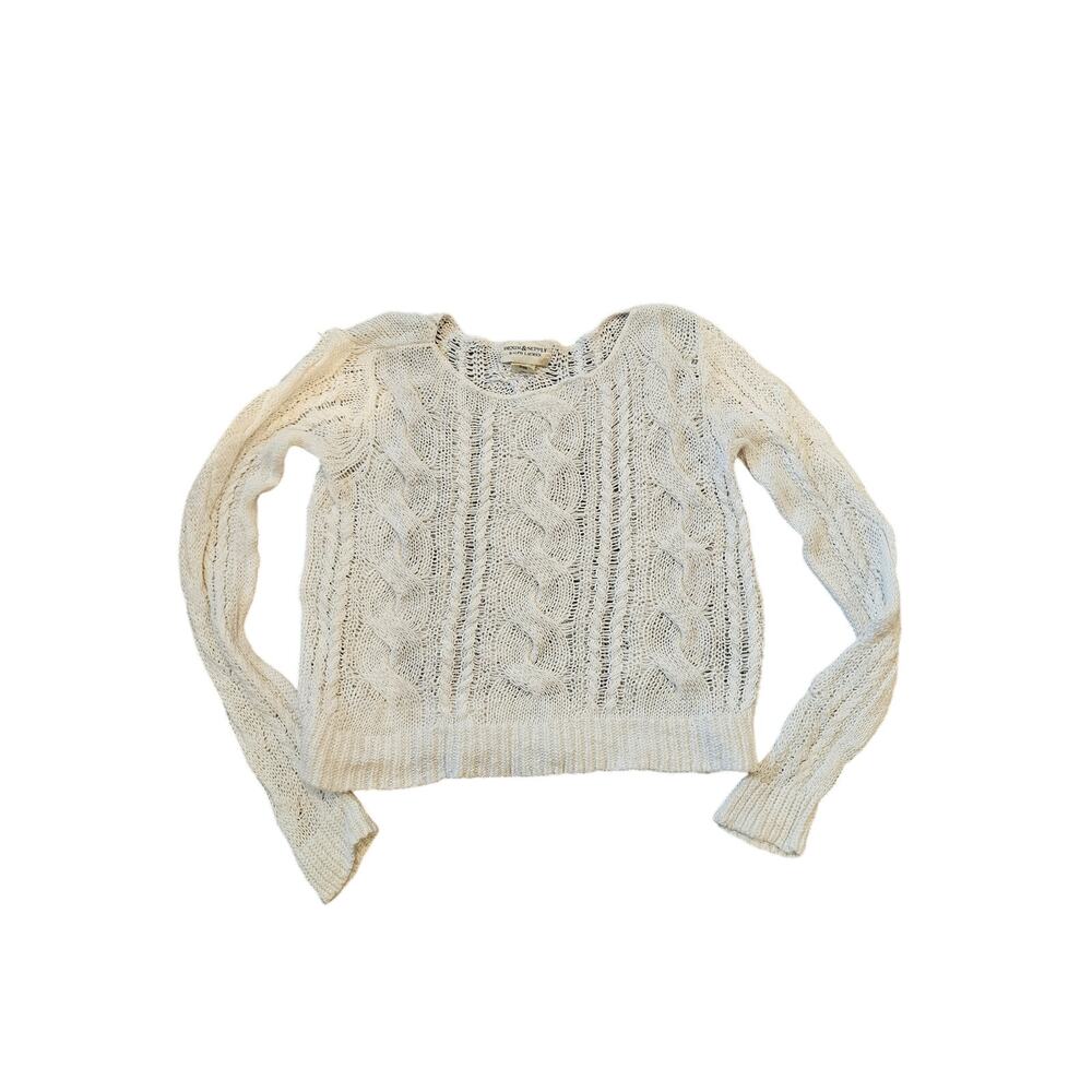 Ralph lauren denim supply crochet long sleeve cottage festival top womens medium